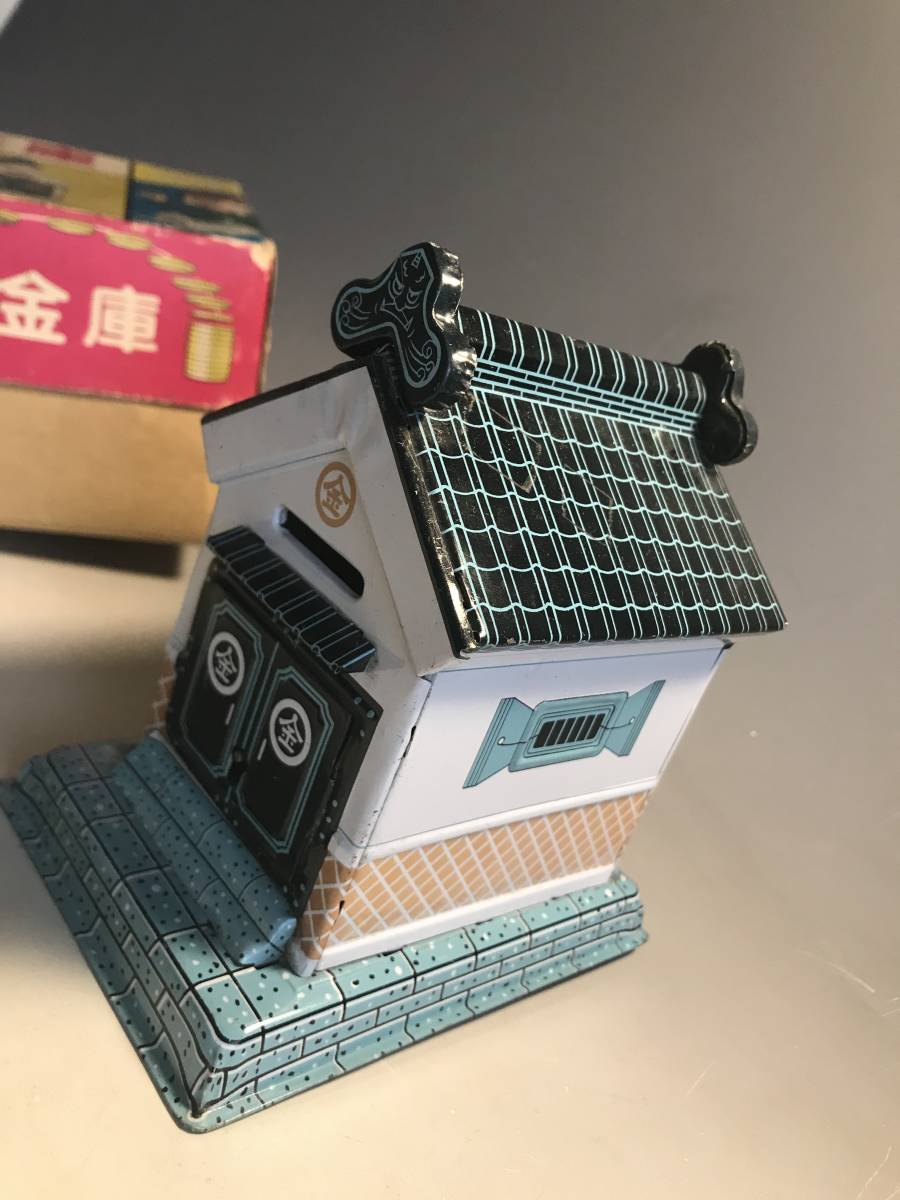 マルサン商店 : ブリキ 貯金箱 お城の貯金箱 昭和レトロ - Register 