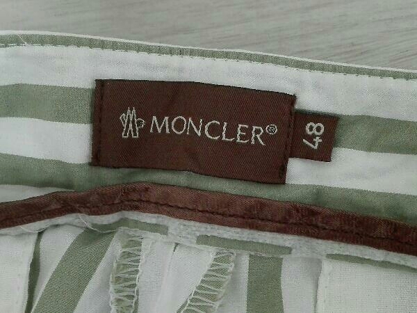 MONCLER ハーフ綿パン 48 XL ボーダー モンクレール メンズ 薄手 モンクレール（ズボン・パンツ｜メンズファッション）の通販 MONCLER モンクレール ショートダウンジャケット Vabb☆New (MONCLER