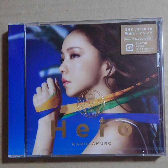 【セール，人気SALE】 安室奈美恵 HERO CD+DVD 初回限定盤(安室奈美恵)｜売買されたオークション情報、yahooの商品情報をアーカイブ公開 - オークファン あ行