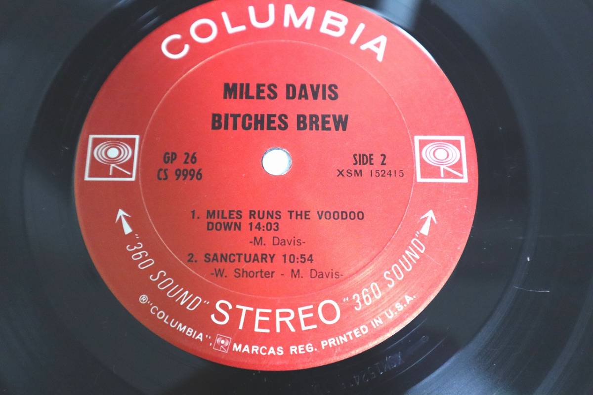 MILES DAVIS/Bitches Brew/Columbia/CS 9995/US盤/Original/2-EYE 