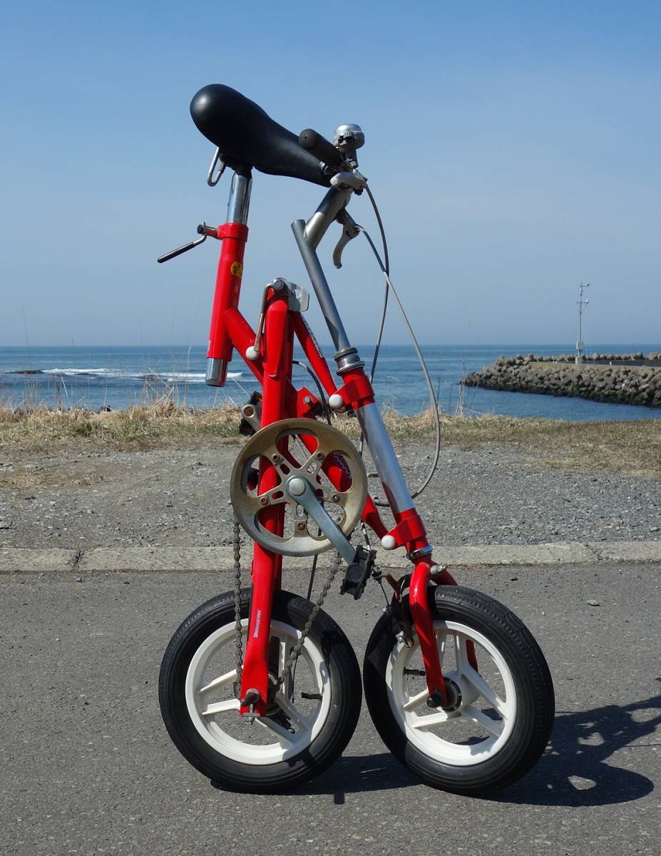 ブリヂストン　トランジット　折りたたみ自転車 12インチ　レッド ブリヂストン 折りたたみ自転車 トランジット TRANSIT CONPACT レッド