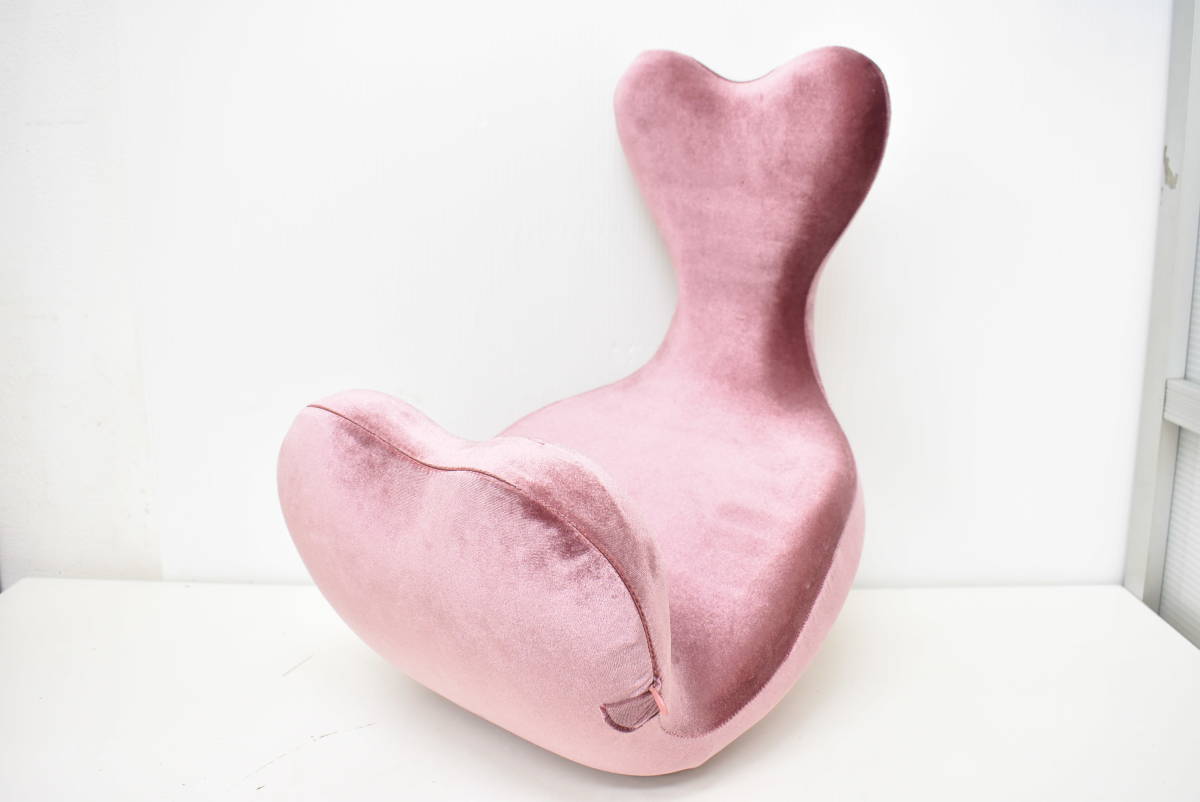 中古品 柔ら美人 開脚ベター ピンク 座って美姿勢 揺れてらくらく 開