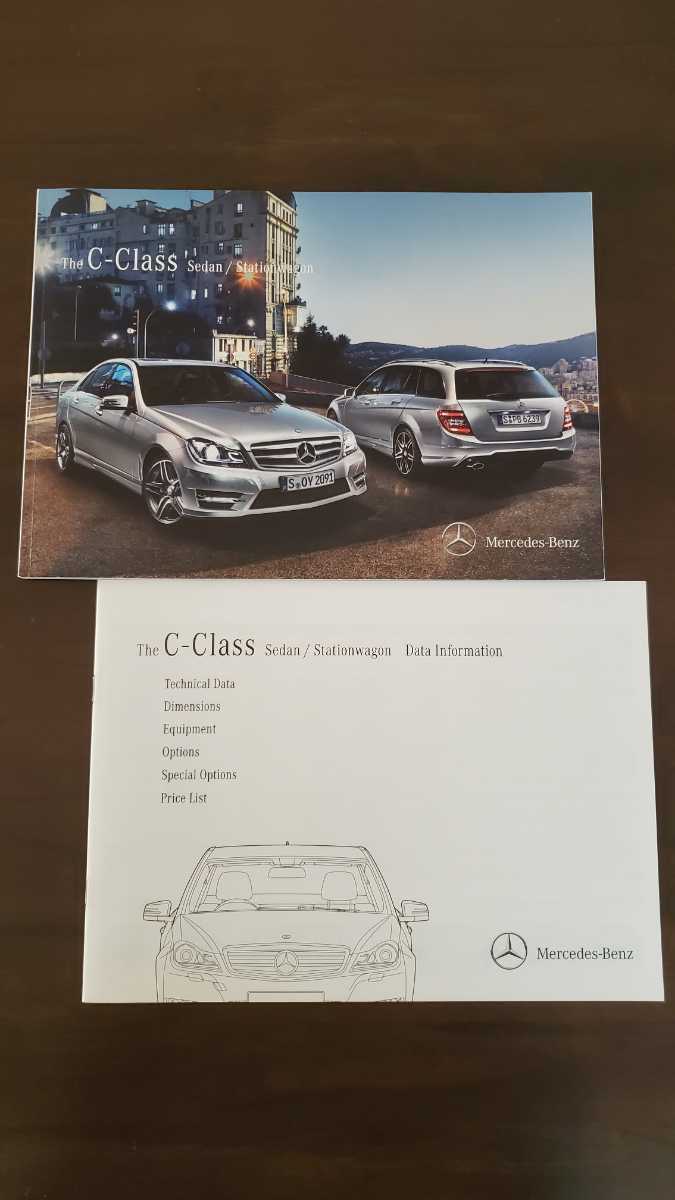 2012年7月発行 メルセデス ベンツ Cクラスセダン ステーションワゴン カタログ 主要諸元書 メルセデス ベンツ 売買されたオークション情報 Yahooの商品情報をアーカイブ公開 オークファン Aucfan Com