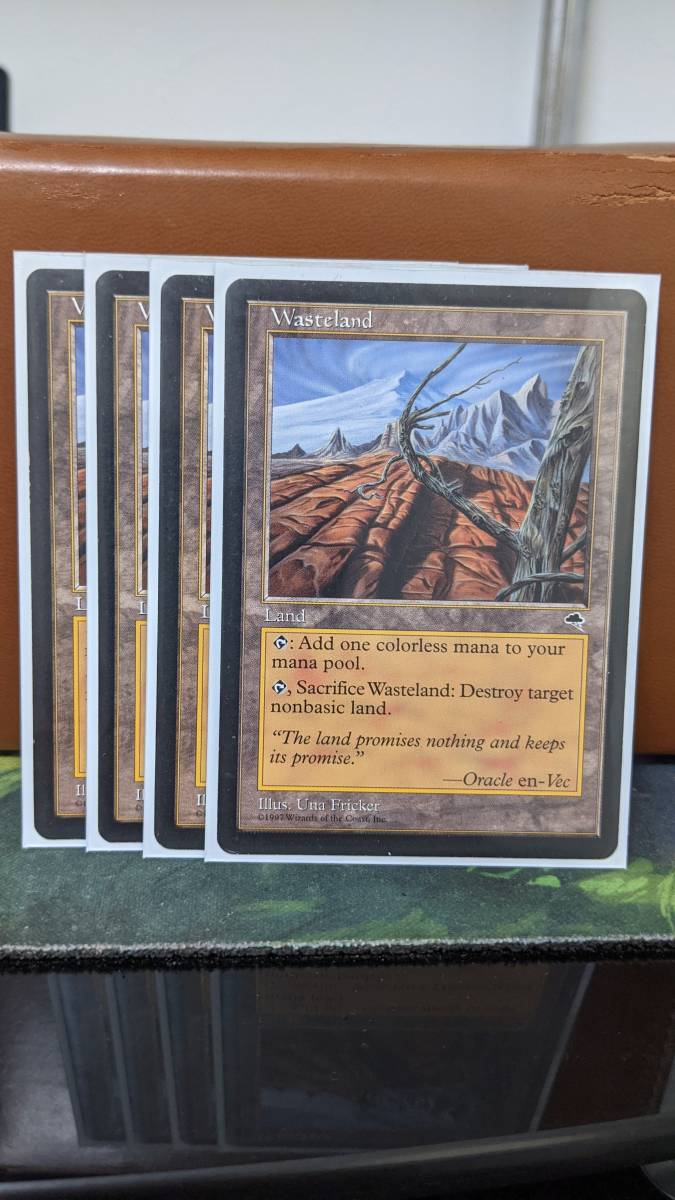 MTG】不毛の大地 4枚セット 【公式通販】
