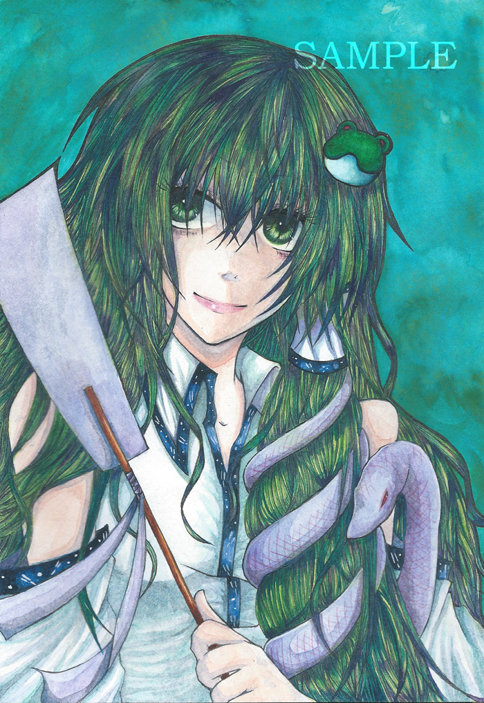 同人手描きイラスト 手描きイラスト 鬼方カヨコ 直筆イラスト