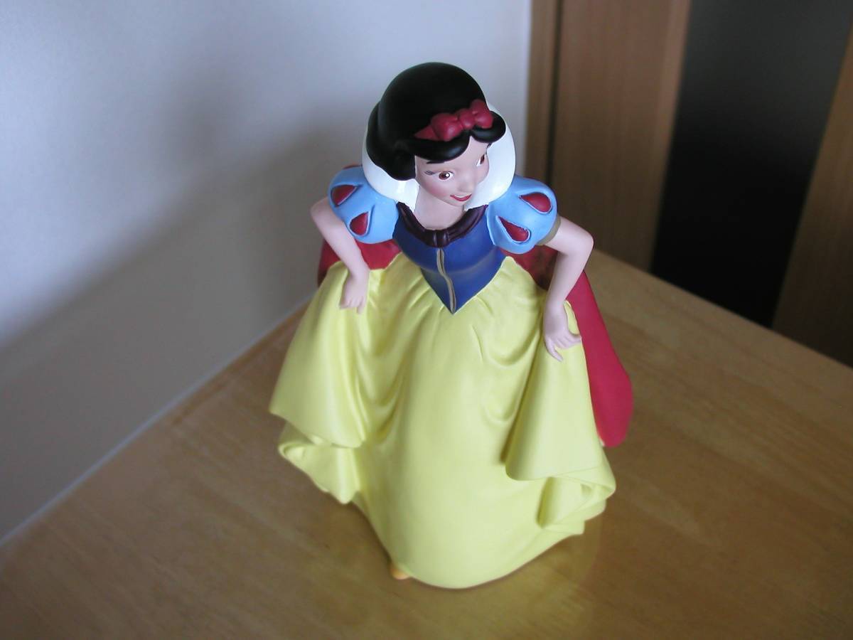 美品 貴重 Disney PRINCESS ビック 貯金箱 ディズニー 白雪姫 7人の小 