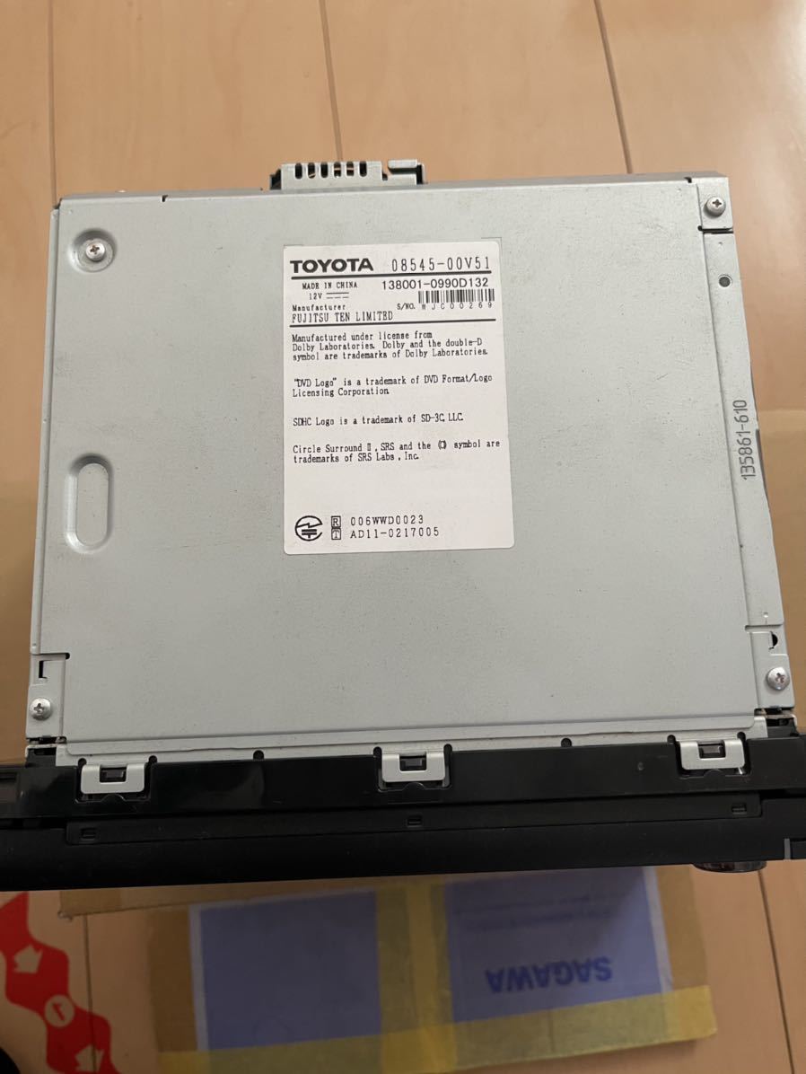 NSZT-w62G HDD Bluetooth SD 地デジ フルセグ 純正ナビ zvw30プリウス 