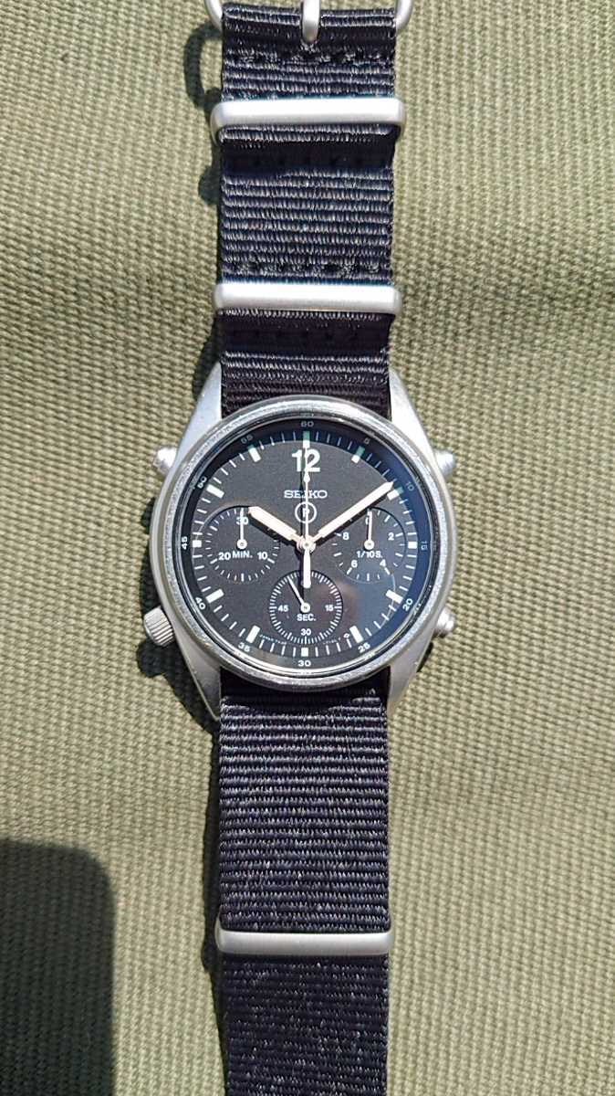 セイコー RAF ミリタリークロノグラフ SEIKO GEN2 | GEN1 《イギリス