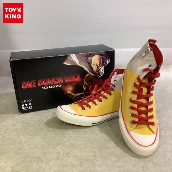 1円～ ワンパンマン×UBIQ コラボスニーカー Shoes of the Hero SAITAMA