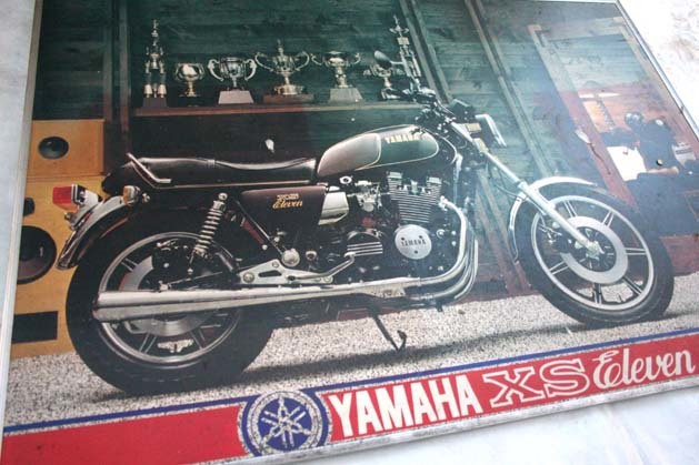 ヤマハXSイレブン大型パネル看板 検XS1XS650E XS750XS2