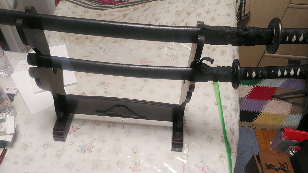 日本刀 模造刀 日本製 ⁄全長 懐剣 大刀 ミニ 46cm⁄刃渡り 刀匠 29.5 