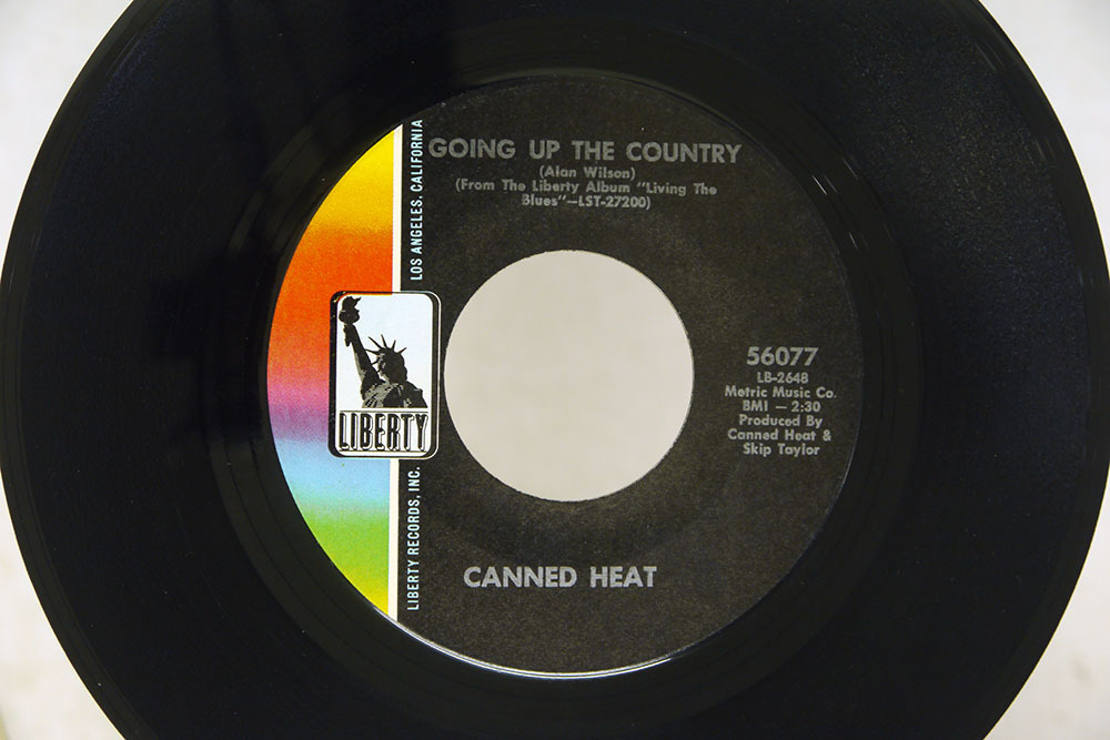 7 米 CANNED HEAT/GOING UP THE COUNTRY/LIBERTY 56077(C)｜売買されたオークション情報