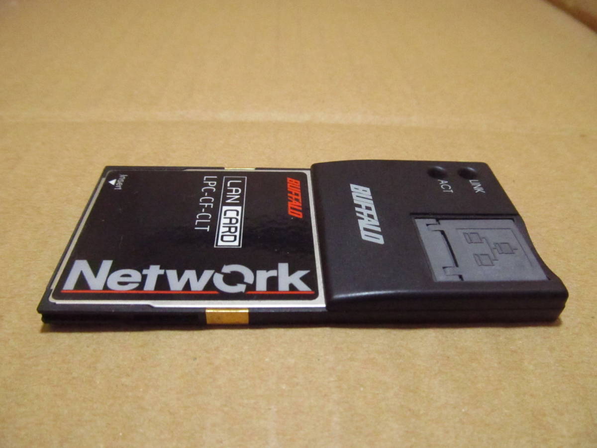 BUFFALOバッファロー CFスロット用LANカード LPC-CF-CLT_1