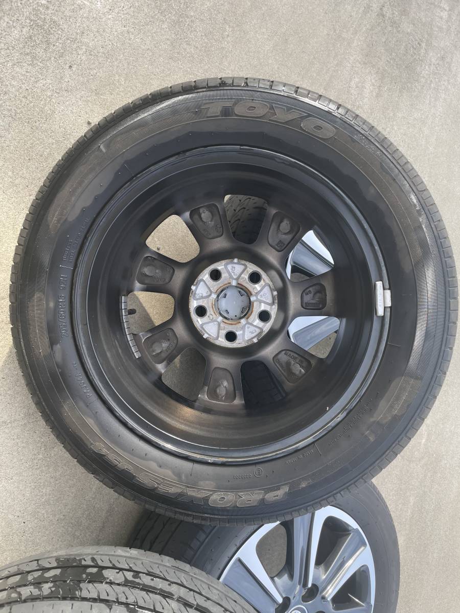 80ヴォクシー後期純正ホイール4本純正ナットセット TOYOタイヤ ノア