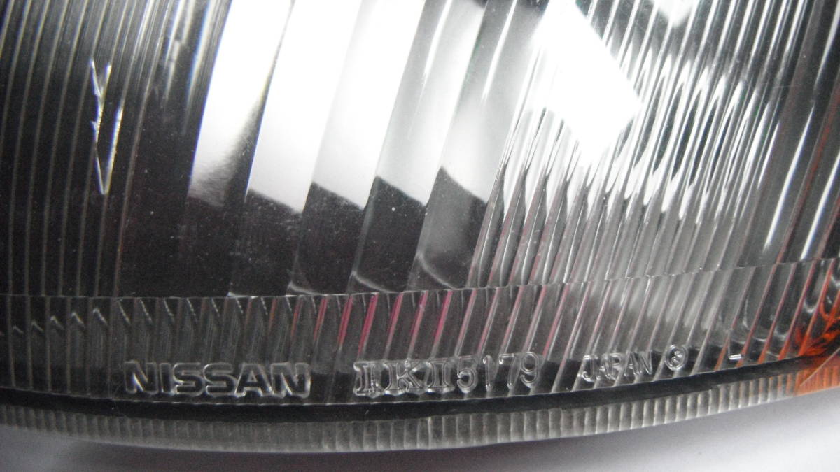 S13 シルビア 純正 日産 フロント コーナーレンズ クリスタルコーナー