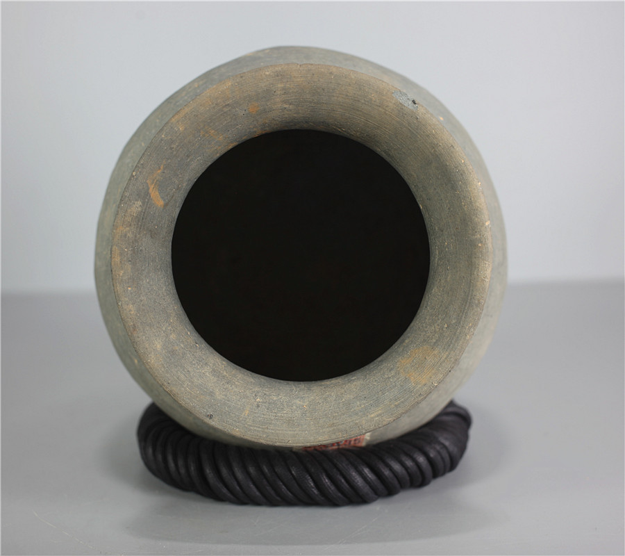 朝鮮美術 須恵器 新羅土器 新羅無釉土 四獣耳壺 M R7540F