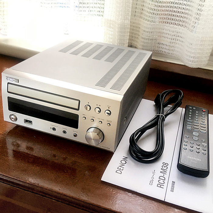 美品ジャンク★DENON★RCD-M38-SP★アンプ/CD/チューナー一体型★RCD-M38，RC-1127，デンオン，デノン