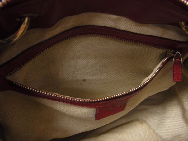 1円 GUCCI グッチ 309122 520981 GG柄 キャンバス×レザー 2WAY トート  