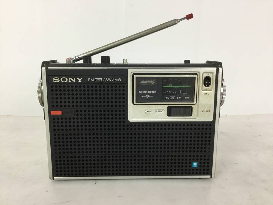 ソニー SONY トランジスタラジオ 昭和レトロ 当時物 TFM-9510 【公式通販】