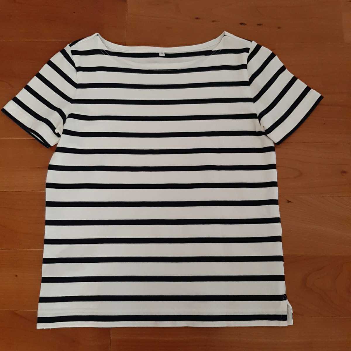 無印良品 レディース 半袖tシャツ カットソー 白黒ボーダー 夏 Sサイズ 匿名配送 半袖tシャツ 売買されたオークション情報 Yahooの商品情報をアーカイブ公開 オークファン Aucfan Com