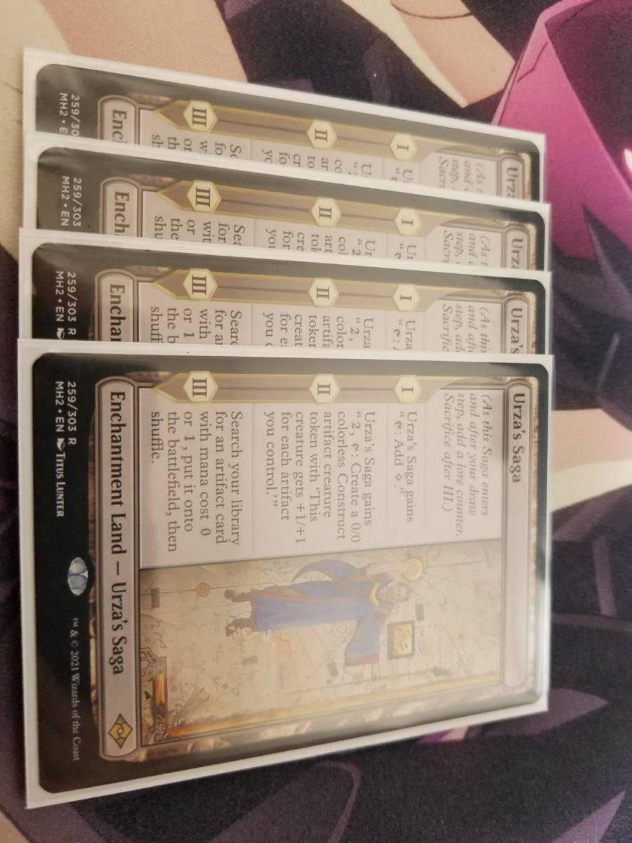 ウルザの物語 4枚セット MTG 日本語 foil 4枚 4枚mtg 英語