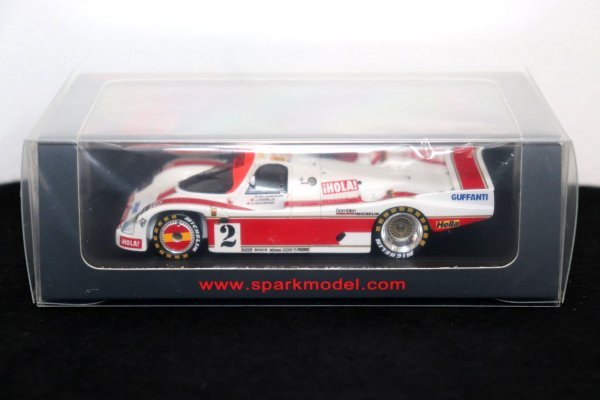 【未開封】Spark スパーク 1/43 Porsche ポルシェ 962 C No.2 Le Mans 1987 O. Larrauri - U. Schafer - J. Pareja S5509