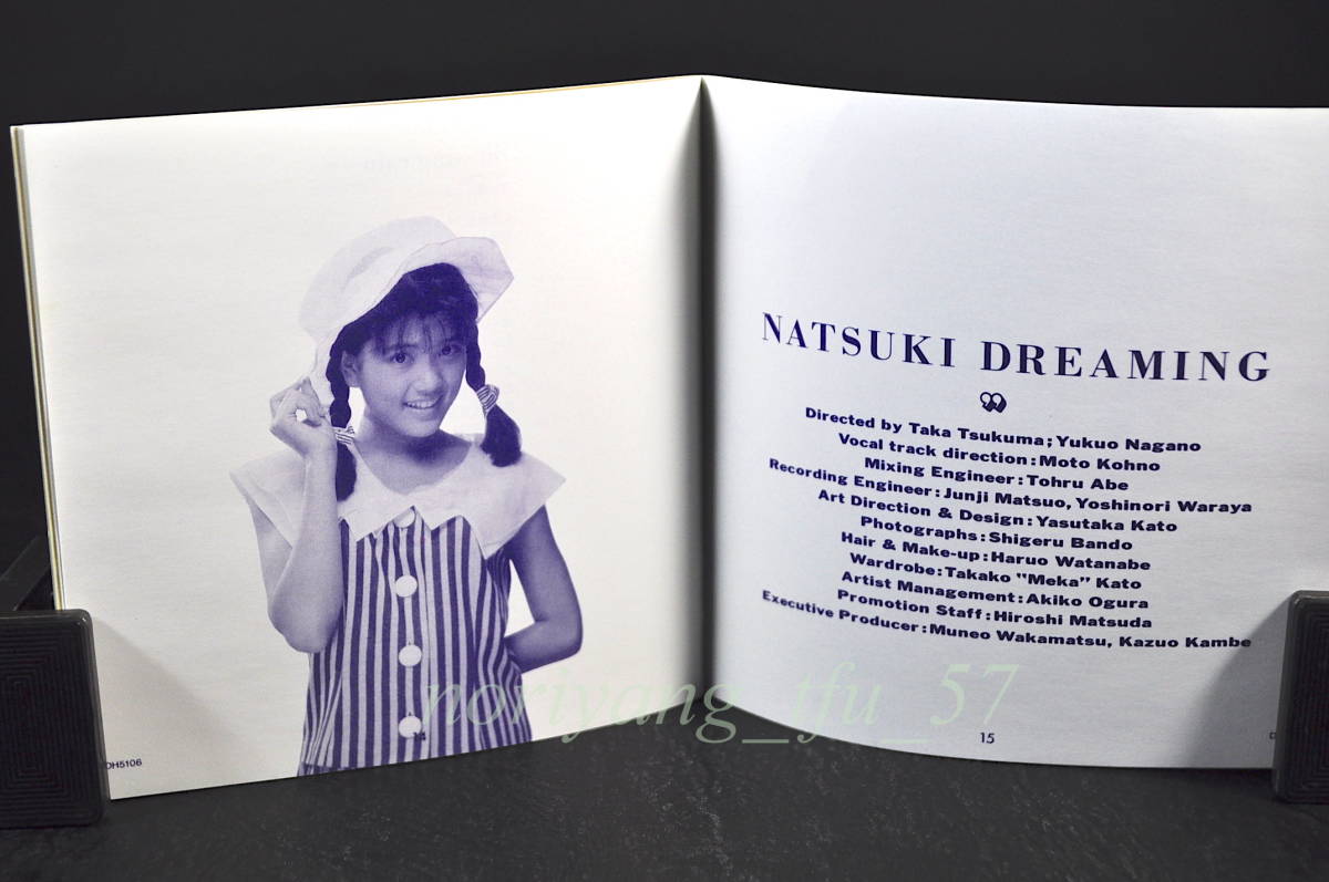 帯付 廃盤☆ 小沢なつき / NATSUKI DREAMING □88年盤 10曲収録 CD 2nd