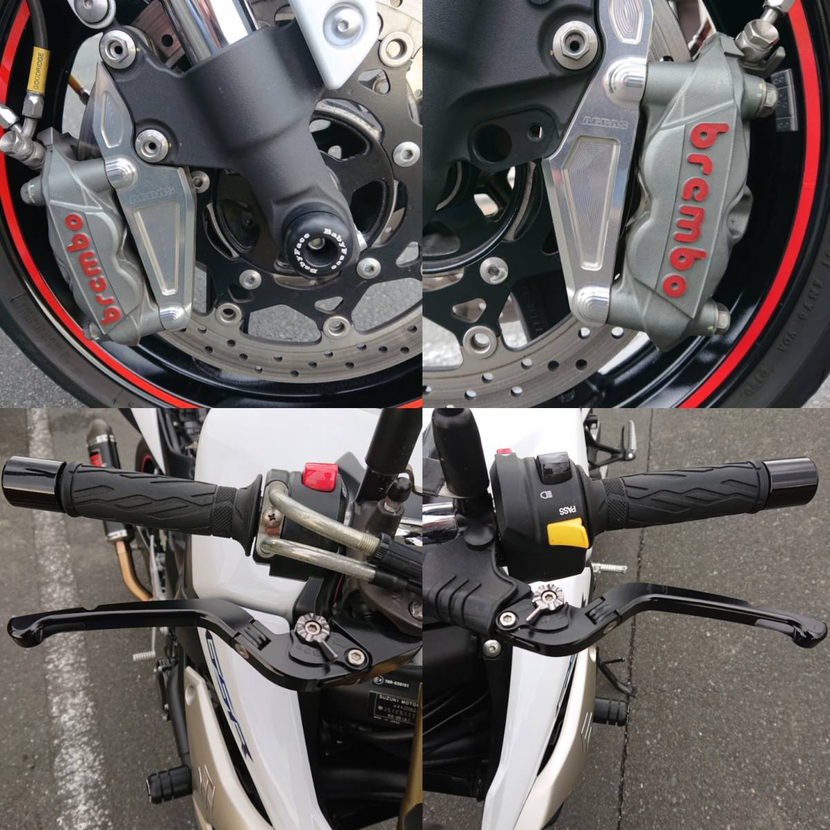 ☆再出品 SUZUKI GSR750/逆車/ブレンボ/オーリンズ/ワンオーナー/スピードリミッター無し/カスタム多数/無事故無転倒☆_5
