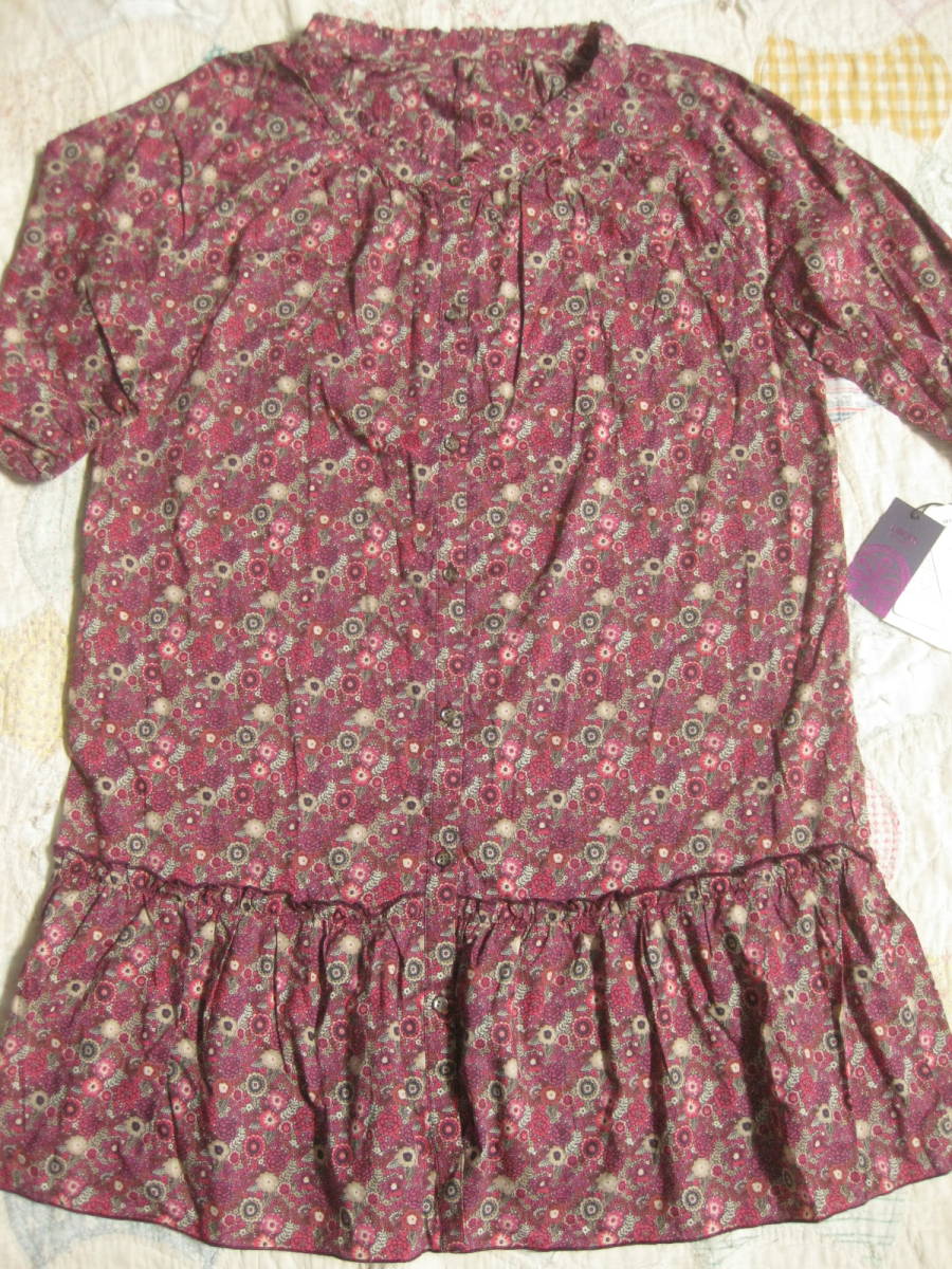 タグ付き インタースケープ リバティ柄 ７分袖チュニックワンピース M L Liberty タナローン 廃盤 花柄 名称不明 Mサイズ 売買されたオークション情報 Yahooの商品情報をアーカイブ公開 オークファン Aucfan Com
