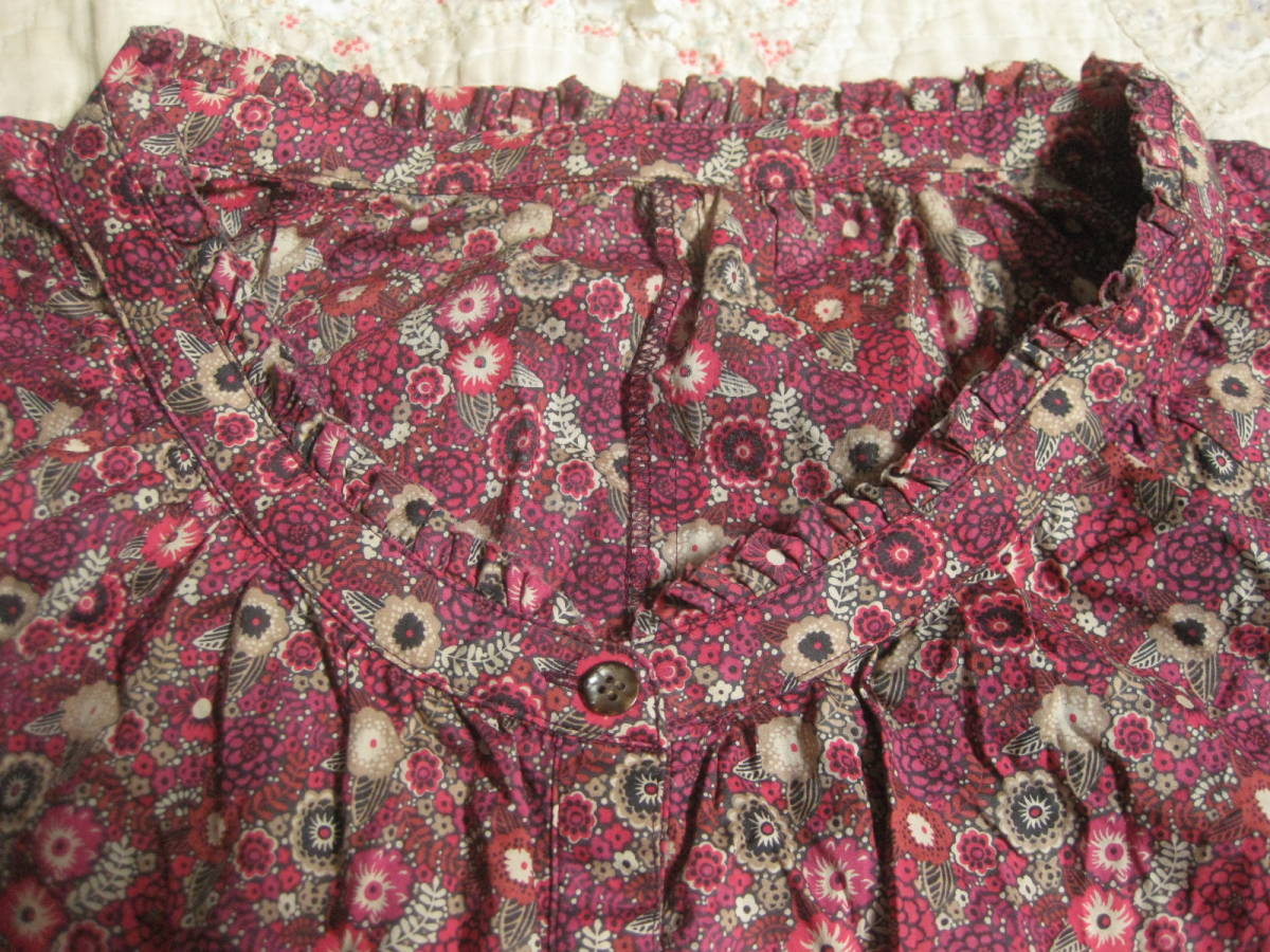 タグ付き インタースケープ リバティ柄 ７分袖チュニックワンピース M L Liberty タナローン 廃盤 花柄 名称不明 Mサイズ 売買されたオークション情報 Yahooの商品情報をアーカイブ公開 オークファン Aucfan Com