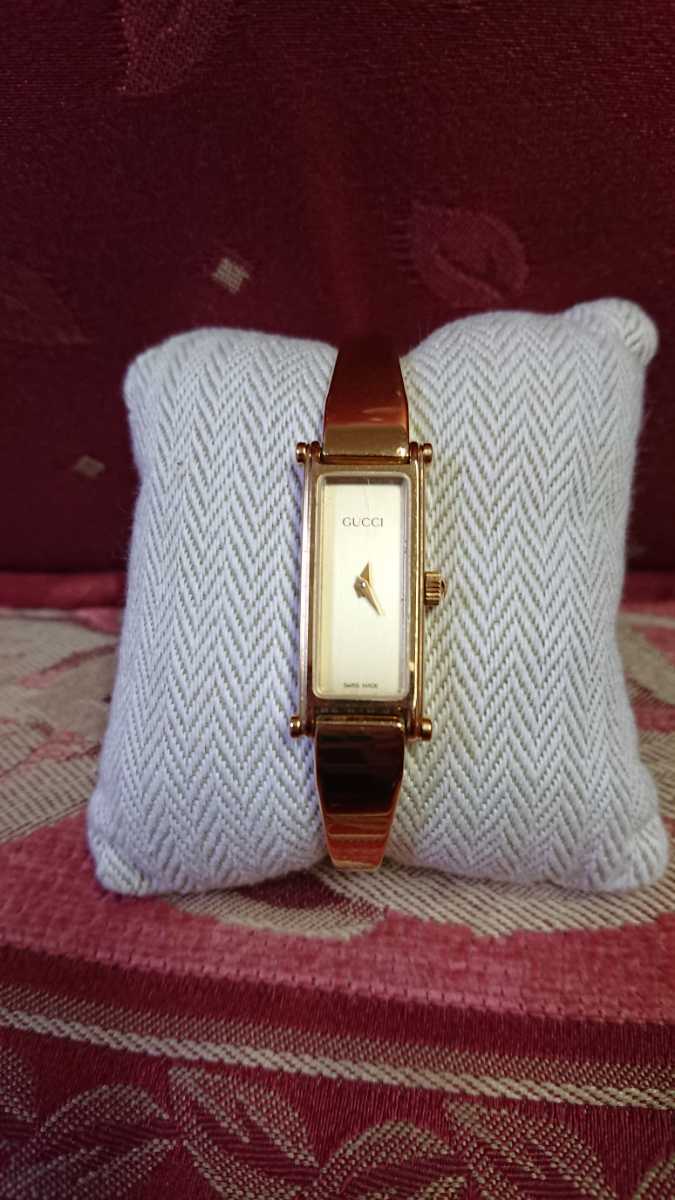 グッチ GUCCI☆レディース☆腕時計☆クォーツ起動品 ☆電池交換済☆傷