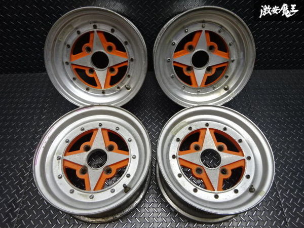 ○スーパースター SS-01 13インチ 6J位 +12位 6.5J位 +5位 PCD 114.3