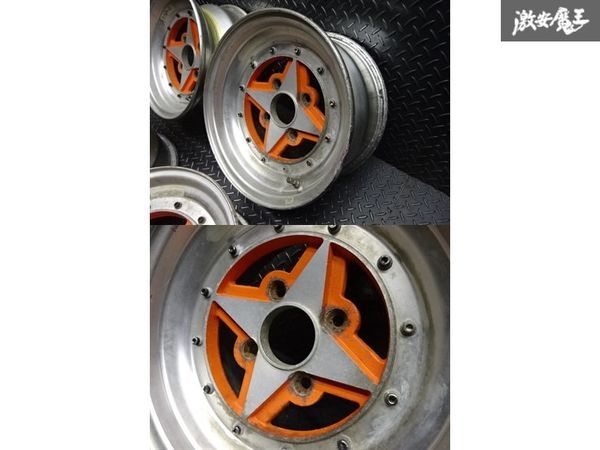 ○スーパースター SS-01 13インチ 6J位 +12位 6.5J位 +5位 PCD 114.3