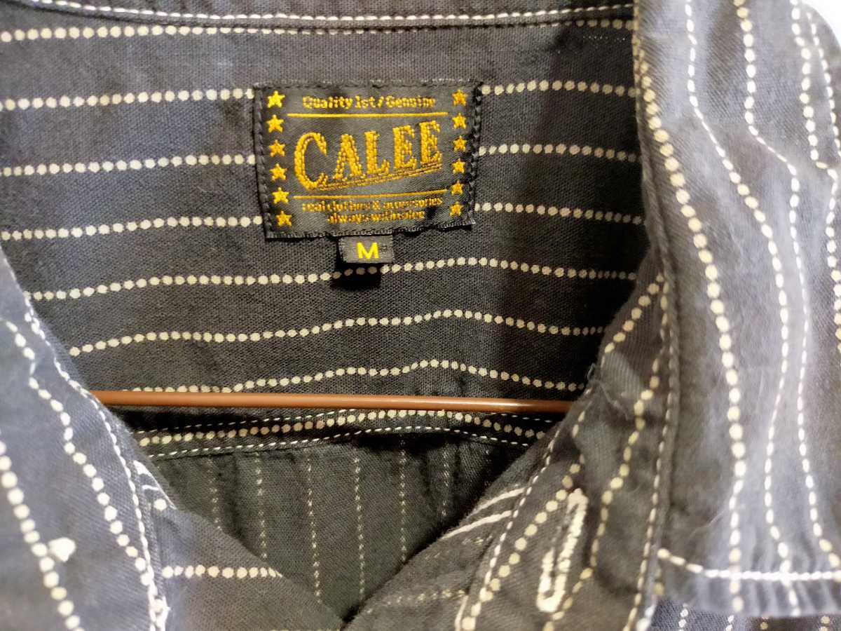 CALEE キャリー 半袖 ワークシャツ - 半袖シャツ ワーク ワッペン