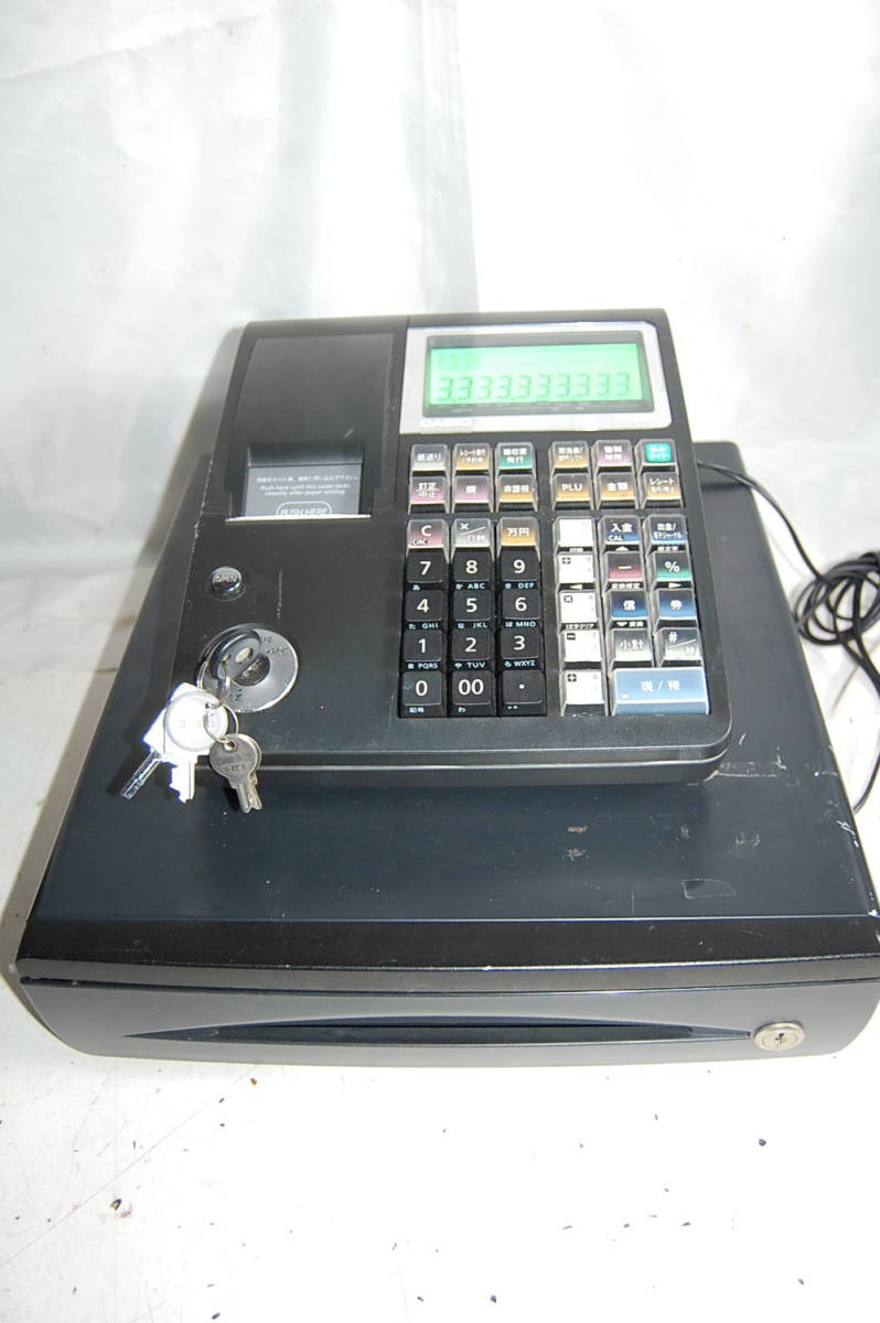 CASIO カシオ 電子レジスター TE-340 ブラック【現状品】 71i4zgFTLCL