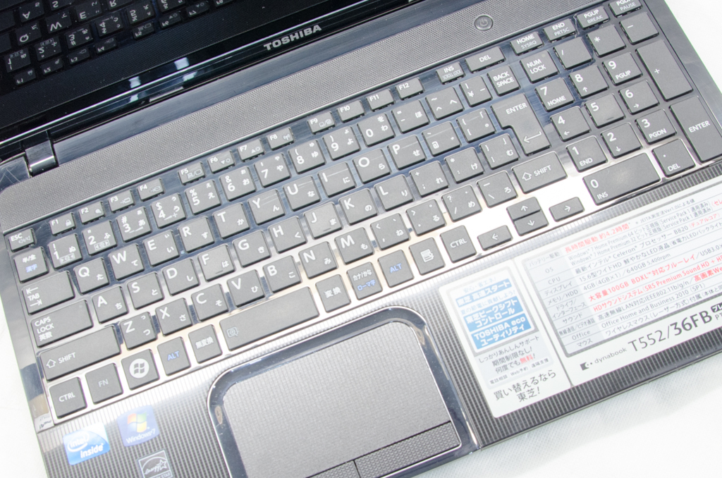 ☆ブルーレイ搭載☆東芝 dynabook T552/36FB☆高速2コア/カメラ 