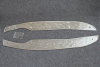 ※SALE品※MF08 FORZA フォルツァ ステンレス製ステップボード炎柄