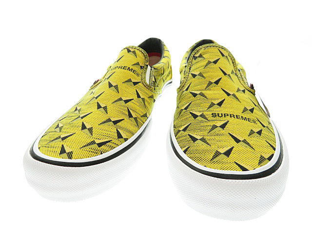 未使用品 バンズ VANS Supreme 19SS Diamond Plate Slip On Pro 27.5cm 未使用品 バンズ VANS Supreme 19SS Diamond Plate Slip On Pro 27.5cm