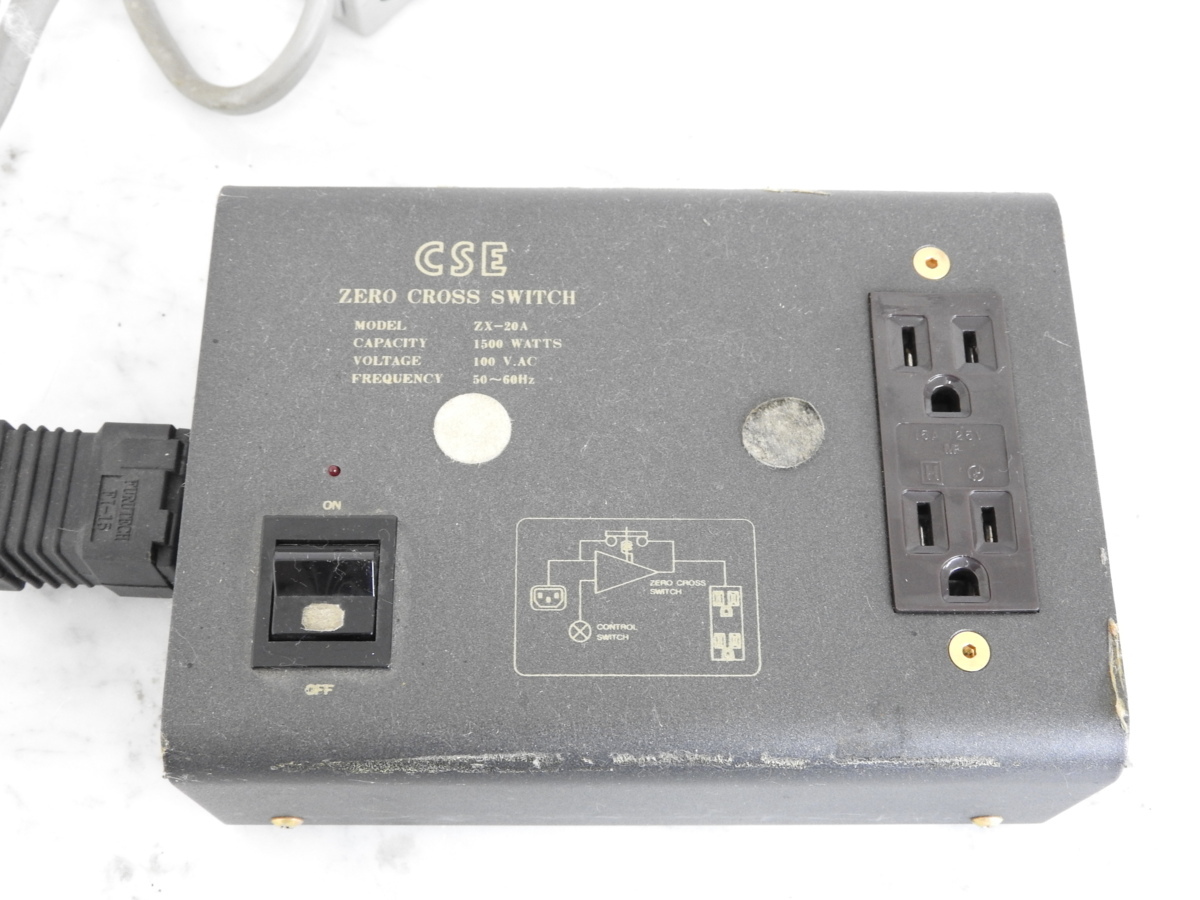 CSE ゼロクロススイッチ ZX-20A ☆中古☆ CSE ZX-20A - 高価買取・販売
