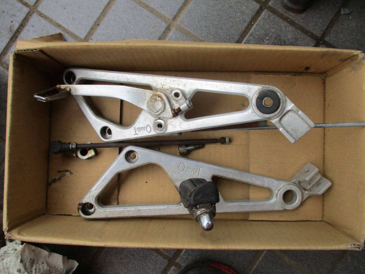GB250 クラブマン O＆Tバックステップ オーアンドティ 当時物 希少他に