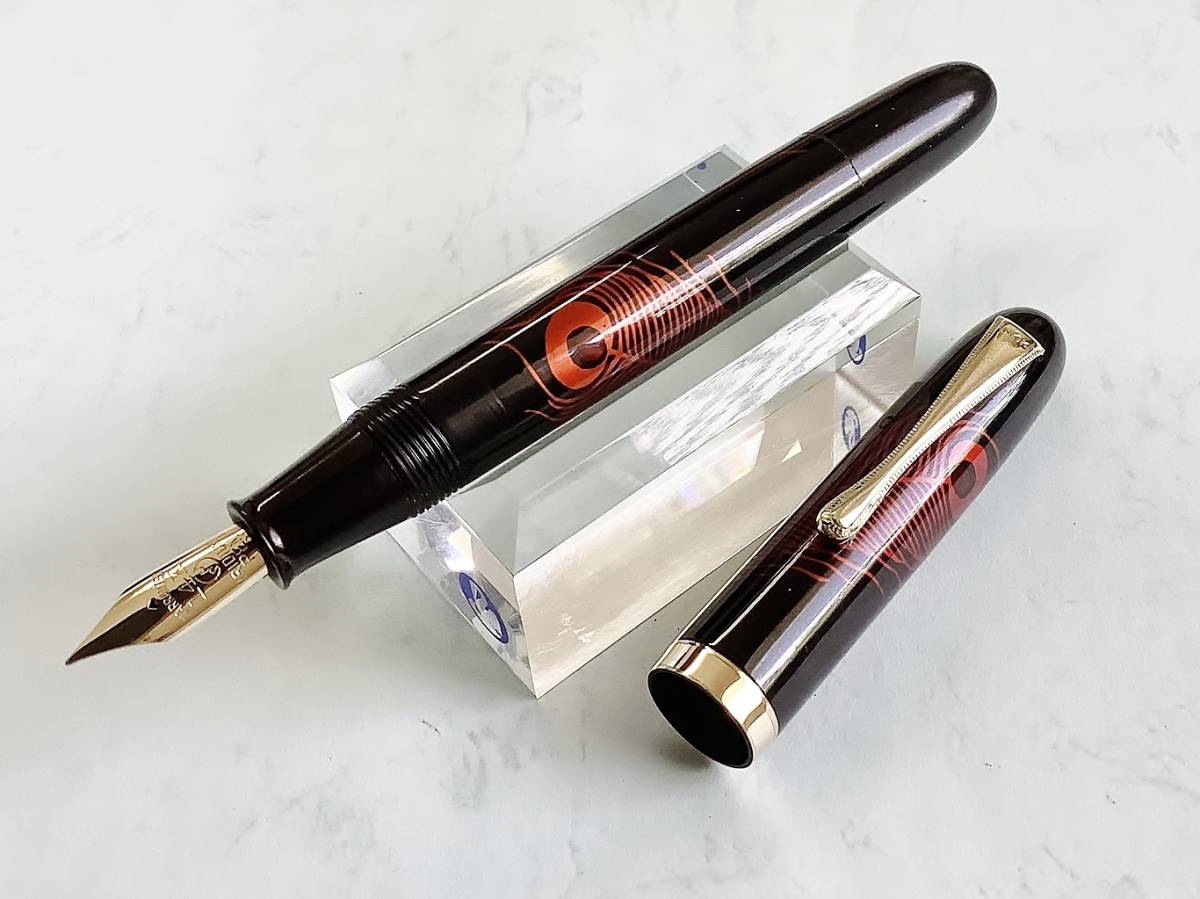 WARRANTED 万年筆 14K 文房具 希少 インキ止め インキ止め式 ペン先14K