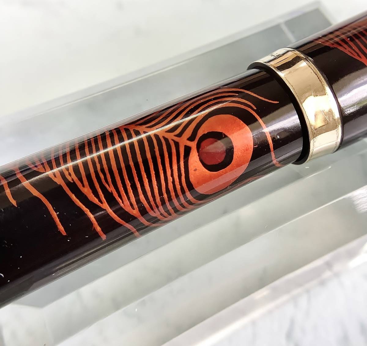 WARRANTED 万年筆 14K 文房具 希少 インキ止め インキ止め式 ペン先14K