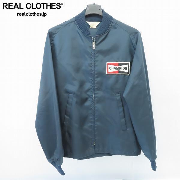 ☆Champion/チャンピオン OFFICIAL RACING APPAREL ワッペンブルゾン 