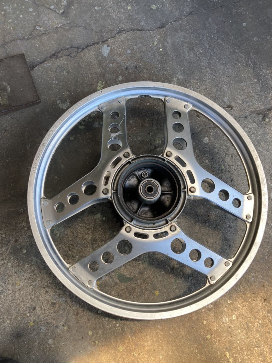 H*Ü様 MBX50 旧車 ホイール リア mbx50 リアホイール リアホイール