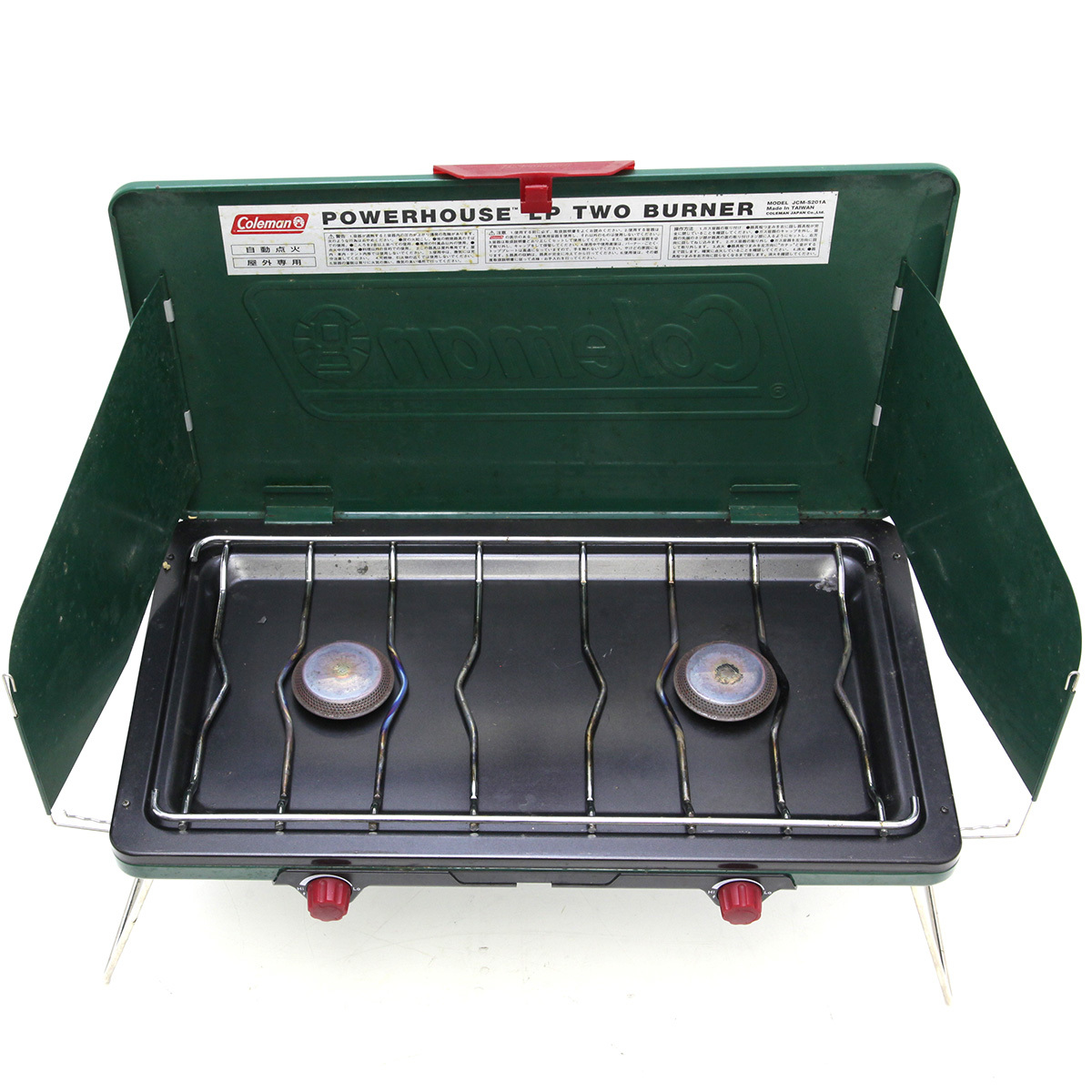 Coleman コールマン パワーハウスツーバーナーコンロ JCM-S201A LPガス Coleman コールマン パワーハウスツーバーナーコンロ JCM-S201A LPガス