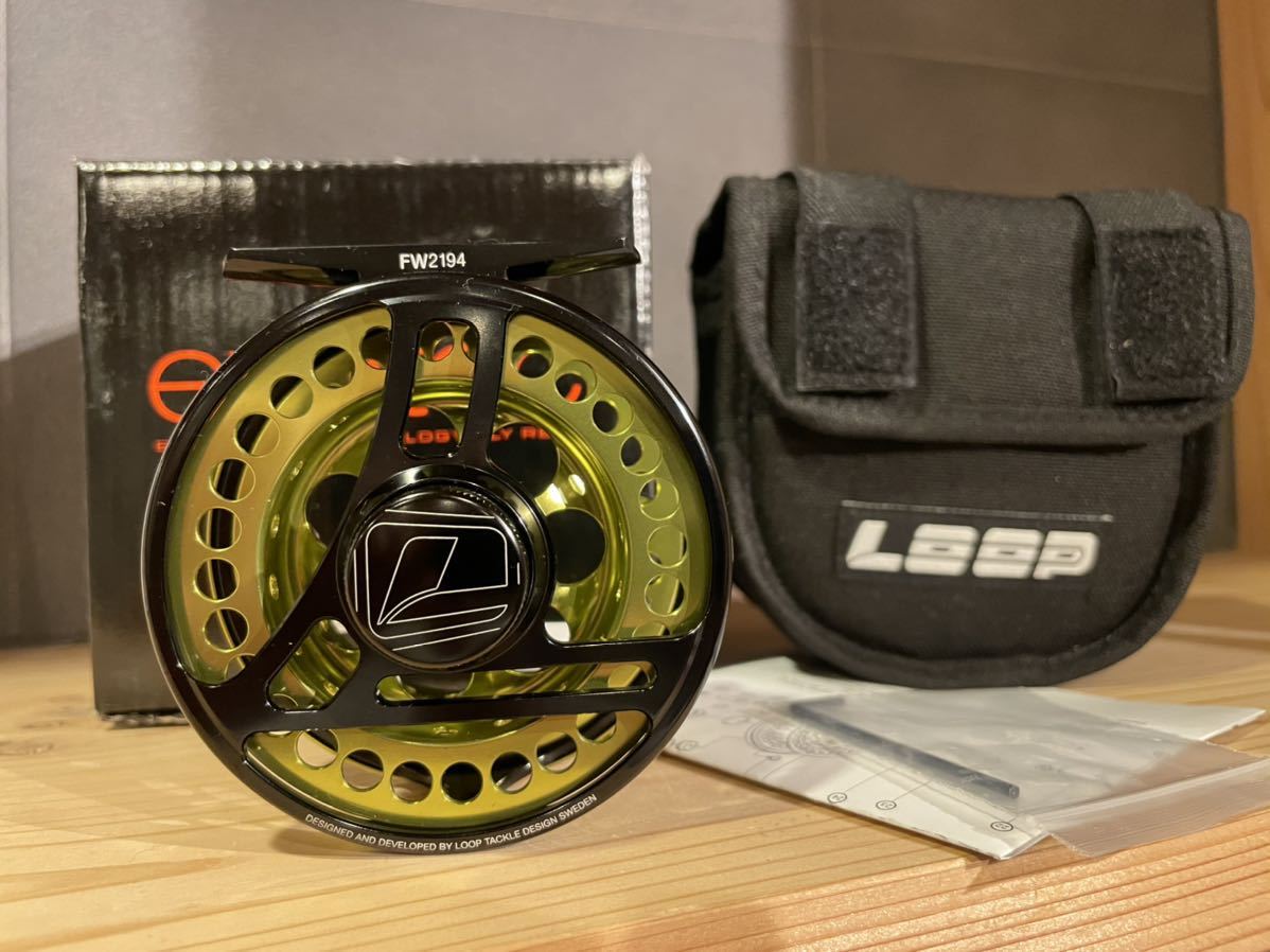 Loop EVOTEC 6/8 LW フライリール オレンジ（【LOOP】エボテック G5 