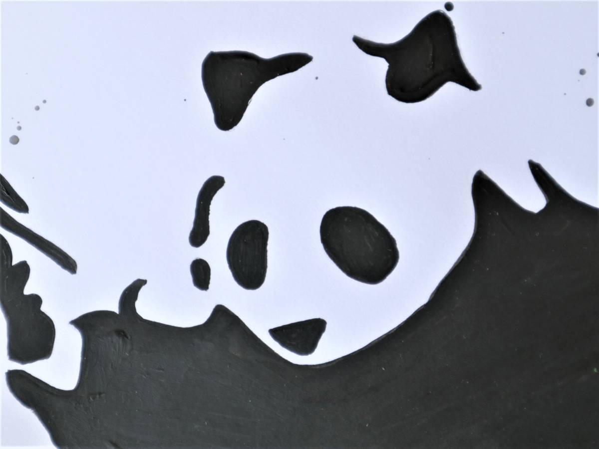NOT，NOT，NOT Banksy ノットノットバンクシー☆パンダ (Panda) ☆超 