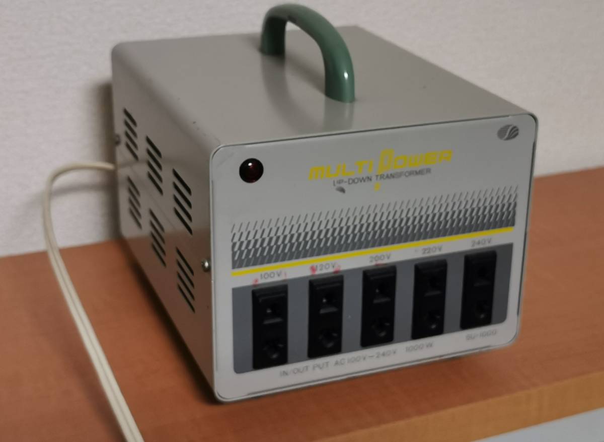 スワロー電機 SU-1000 ユニバーサル アップダウントランス 入力 100