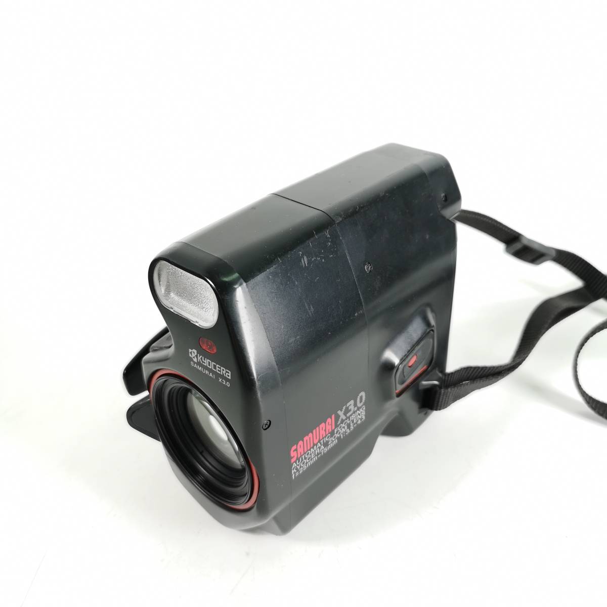 M【動作品・赤色】 キョーセラ KYOCERA SAMURAI X3.0 ☆実用品☆ KYOCERA 京セラ SAMURAI X3.0 基本動作OK！ AU4909#444#0006