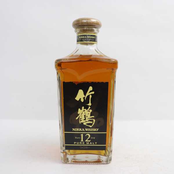 1円～ NIKKA（ニッカ）竹鶴 12年 ピュアモルト 角瓶 40％ 660ml